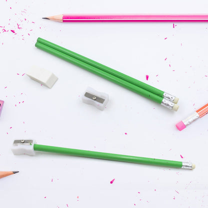 school supply set displayed with key features for easy identification.