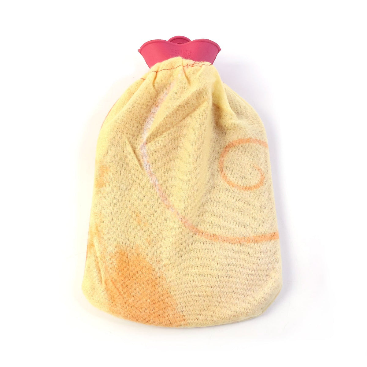 Winter warmth hot water bag designed with soft fabric cover for cozy heat