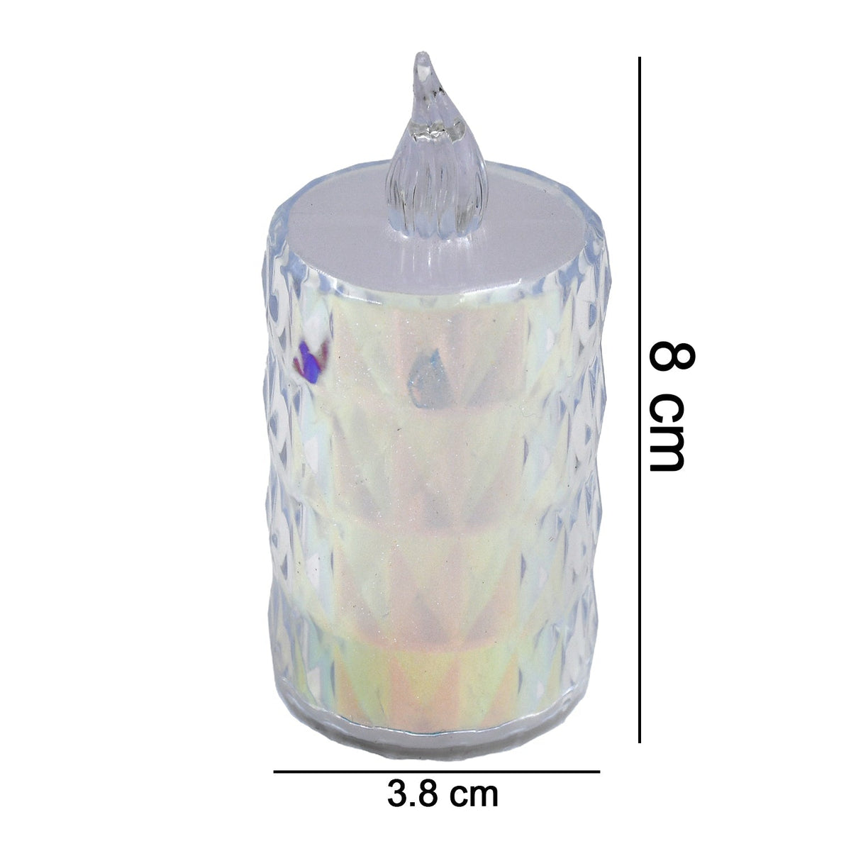 Packaging of the 24-piece flameless LED tea light candle set.