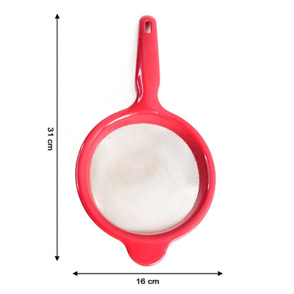 Medium pulpy juice strainer for filtering sauces and soups