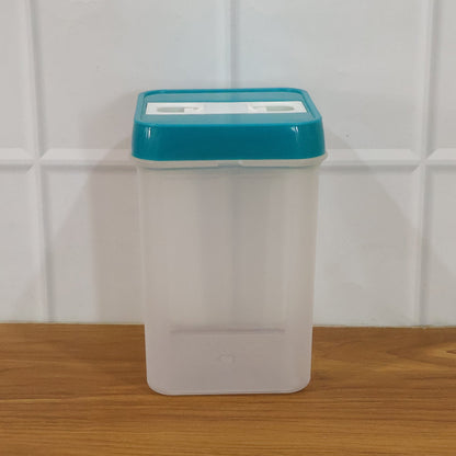 Closeup of smart seal lid on food storage container