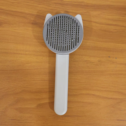 Reusable pet shedding needle comb suitable for dogs and cats