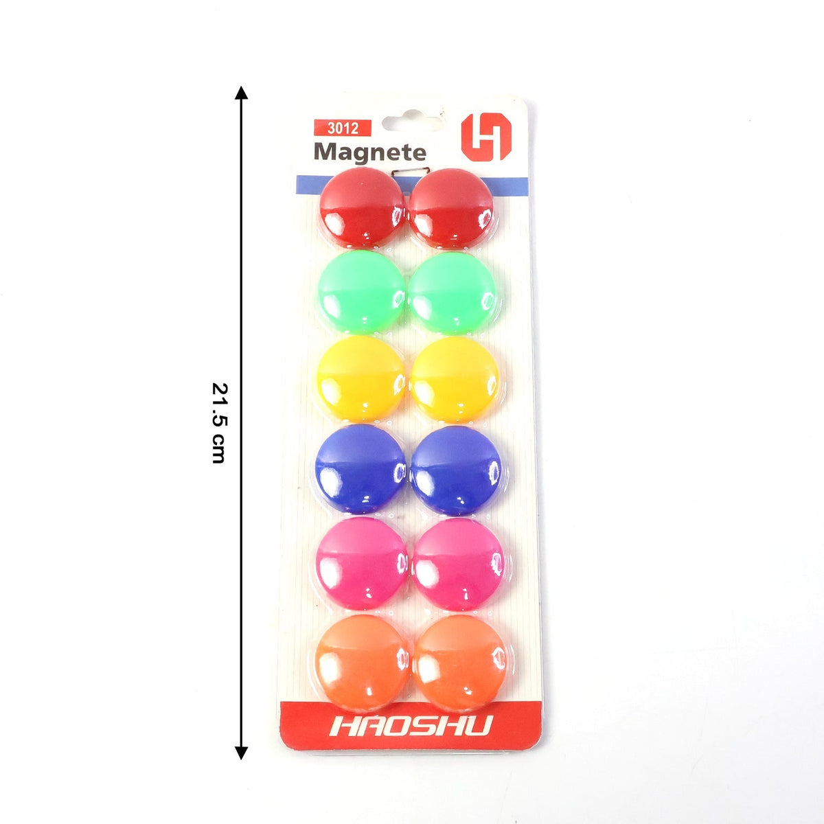 Decorative small round fridge magnets for office and kitchen