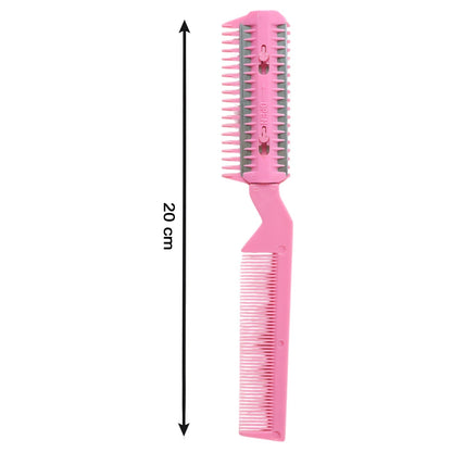 Hair thinning and trimming razor comb accessory