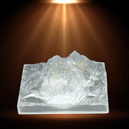 Multiple Iceberg Night Lights arranged together, creating a beautiful decorative display.