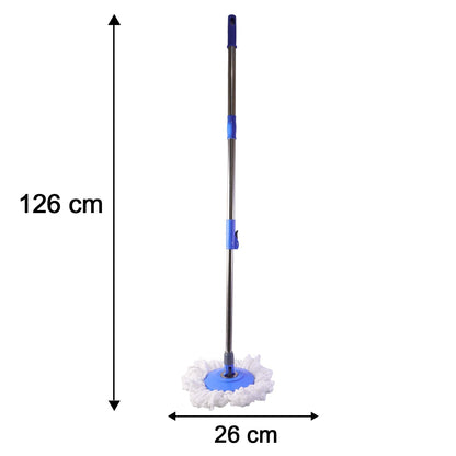 durable spin mop set suitable for wet and dry cleaning