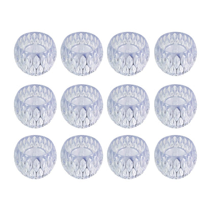 Premium crystal style flameless LED lamps creating cozy ambiance